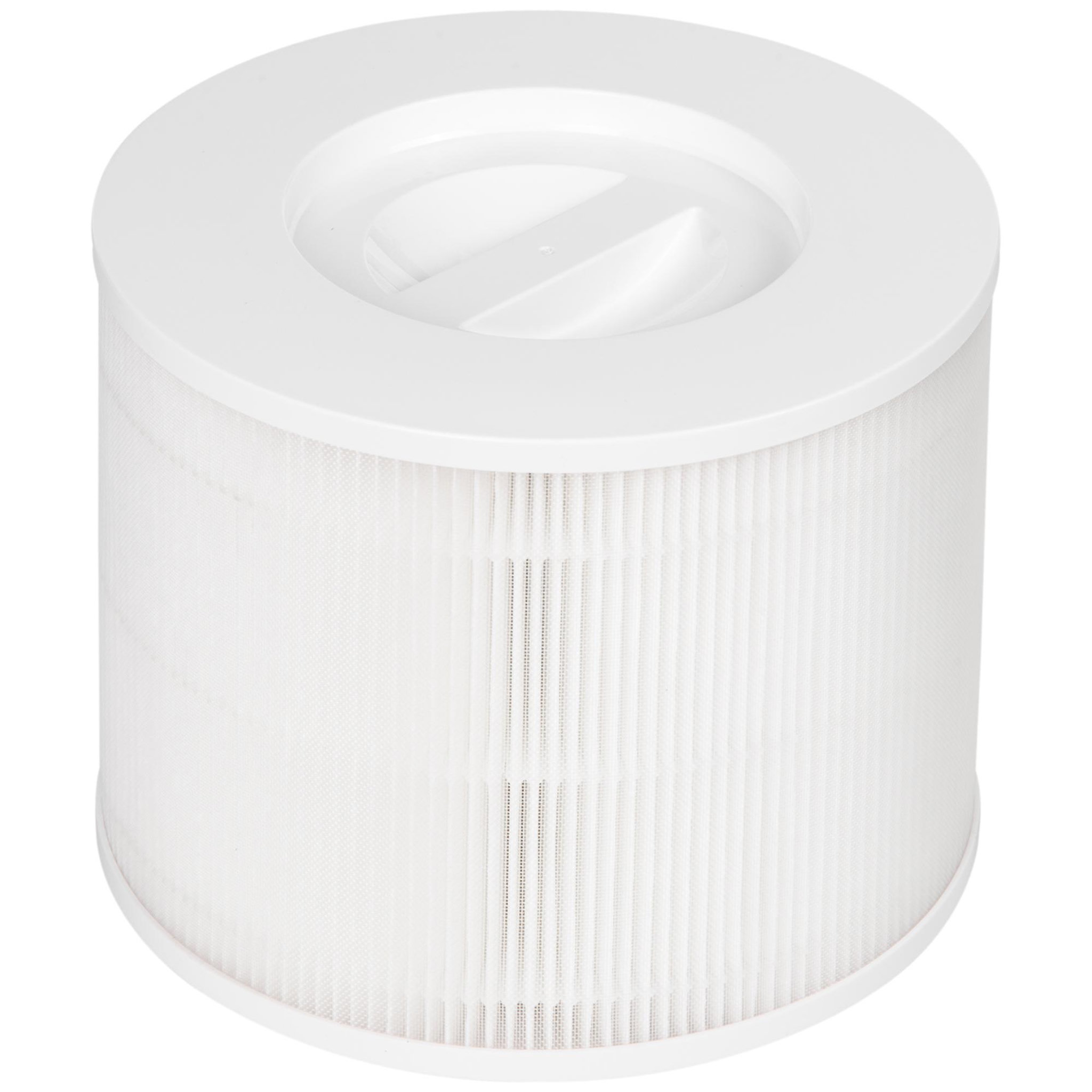 Voir la diapositive 1 : HOMCOM Filtre pour purificateurs d'air HOMCOM - filtre 3 en 1 avec filtre à charbon actif, filtre HEPA - blanc