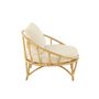 Voir la diapositive 3 : Paris Prix Fauteuil Rond Rotin & Coussin  Howard  98cm Naturel