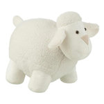 Paris Prix Cale-Porte Déco  Mouton  43cm Blanc