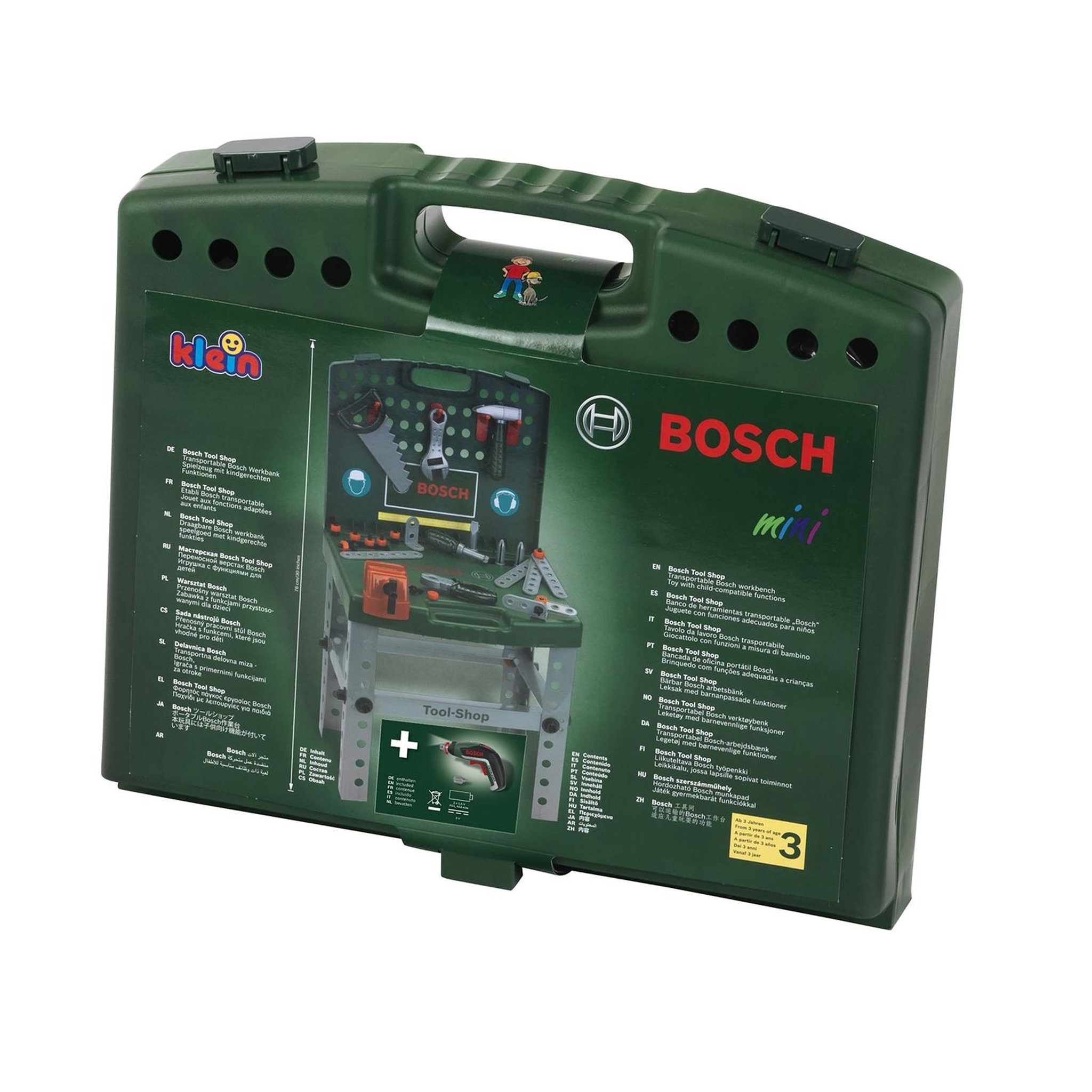 Voir la diapositive 2 : THEO KLEIN Tool shop Bosch transportable jouet enfant