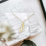 Voir la diapositive 2 : L'ATELIER D'AZUR Collier - Pendentif Lettre  B  Or 750/1000 - Chaine Dorée
