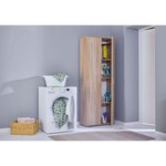 Armoire de rangement multifonctions 2 portes L70cm VISCONTI