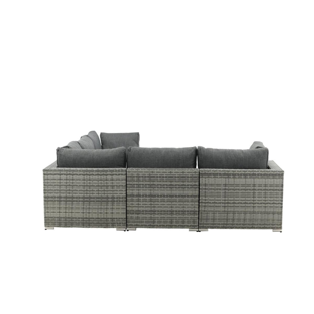 Paris Prix Salon d'Angle de Jardin  Amazona  249cm Gris