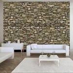 Paris Prix Papier Peint  Stone Wall. Coloris disponibles : Multicolore