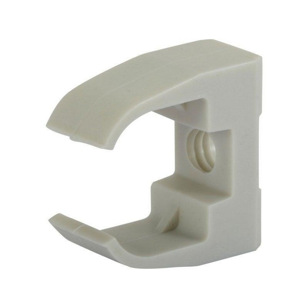 CENTRALE BRICO Lot de 10 clips ouverts, Diam.20, L.30 mm