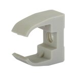 CENTRALE BRICO Lot de 10 clips ouverts, Diam.20, L.30 mm