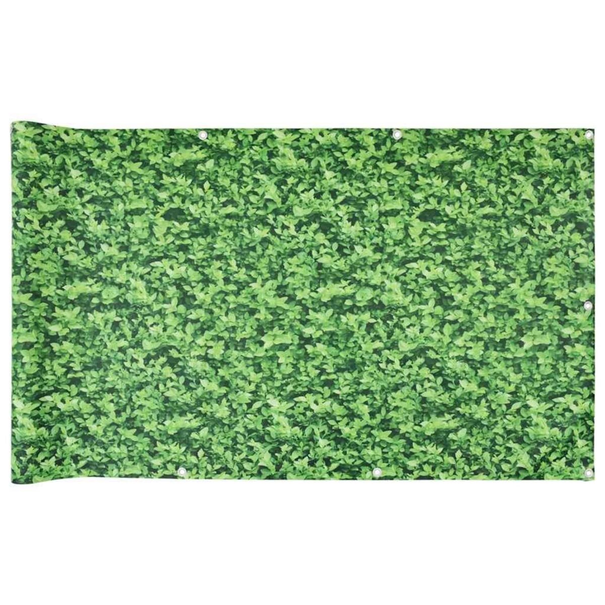 VIDAXL Ecran d'intimite de balcon aspect de plante vert 600x120 cm PVC