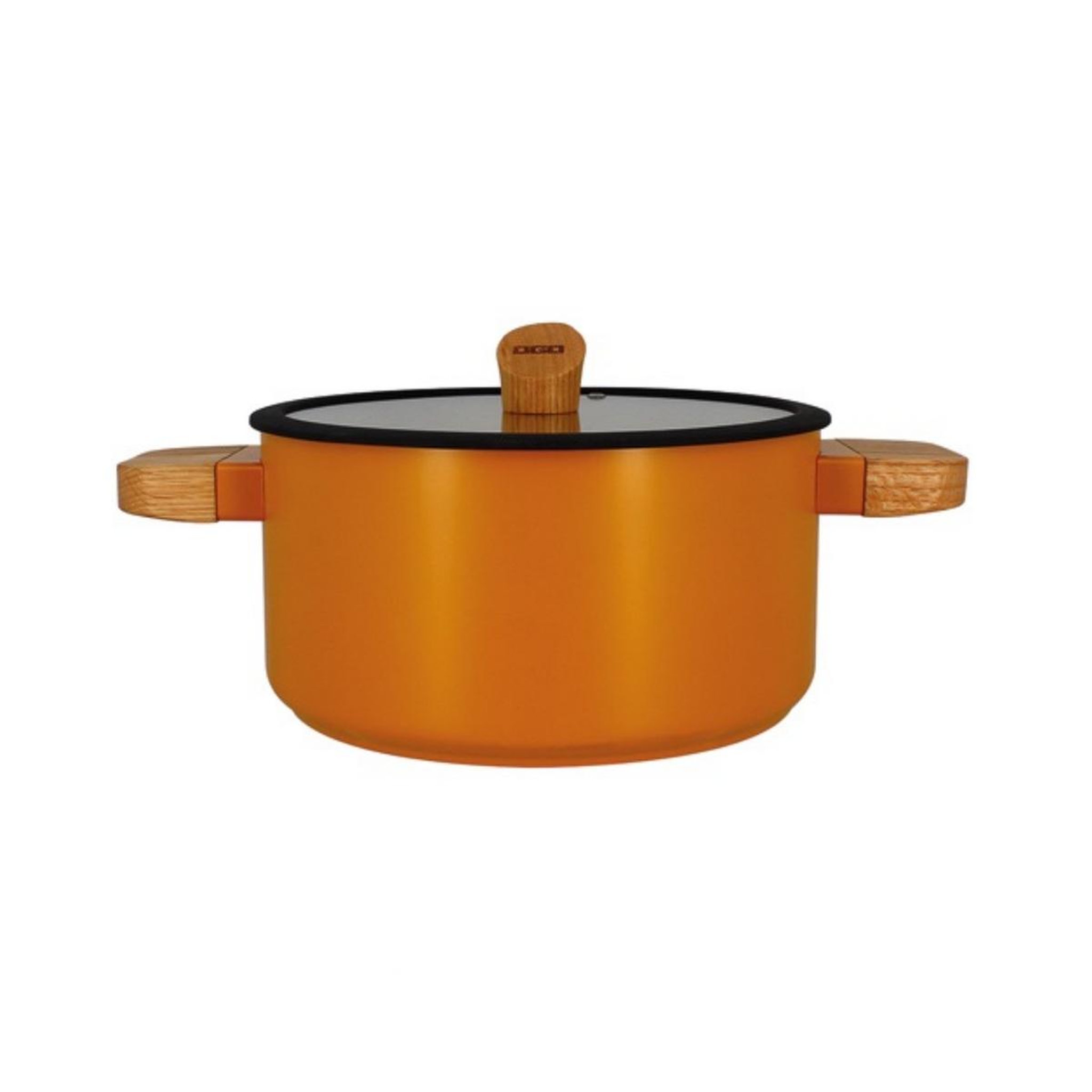 OGO LIVING Faitout 24cm avec couvercle jaune - 7930276