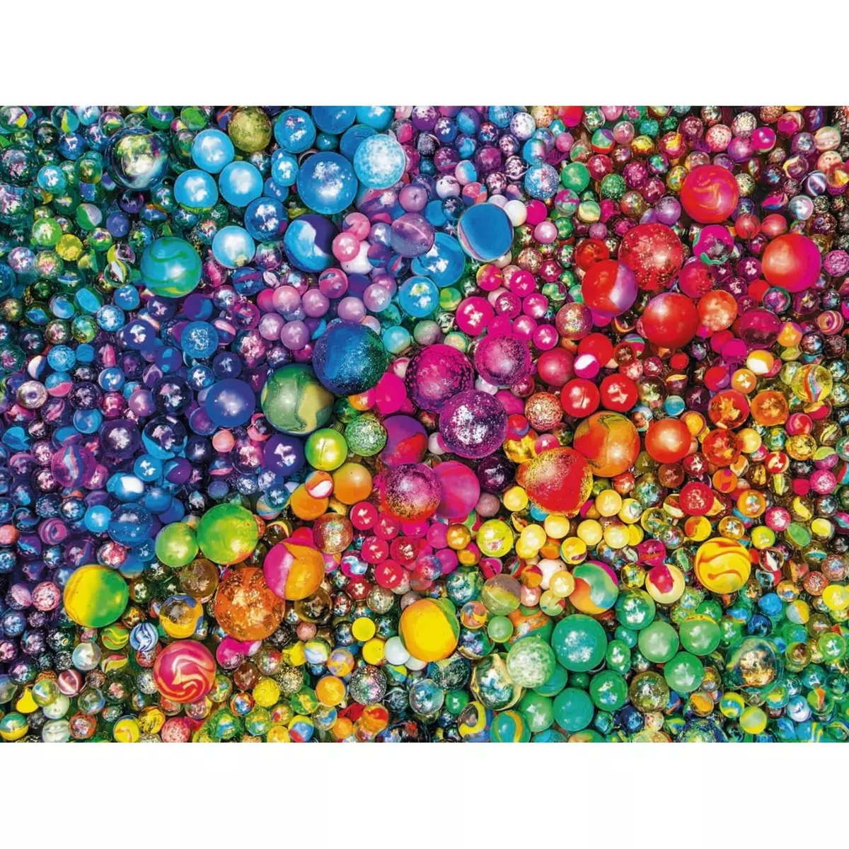 CLEMENTONI Puzzle 1000 pièces : Colorboom collection : Merveilleuses billes