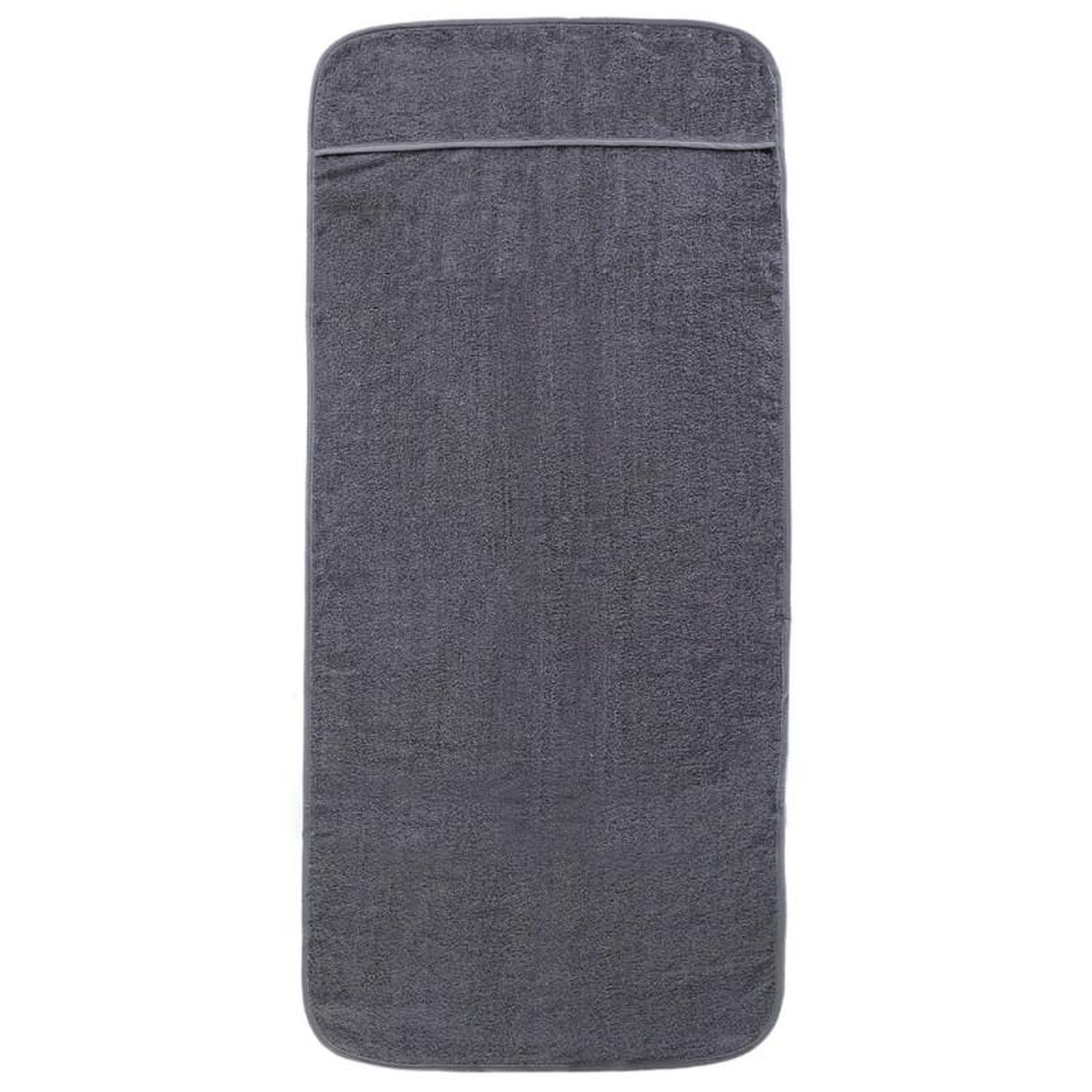 Voir la diapositive 4 : VIDAXL Serviettes de plage 6 pcs anthracite 60x135 cm tissu 400 GSM