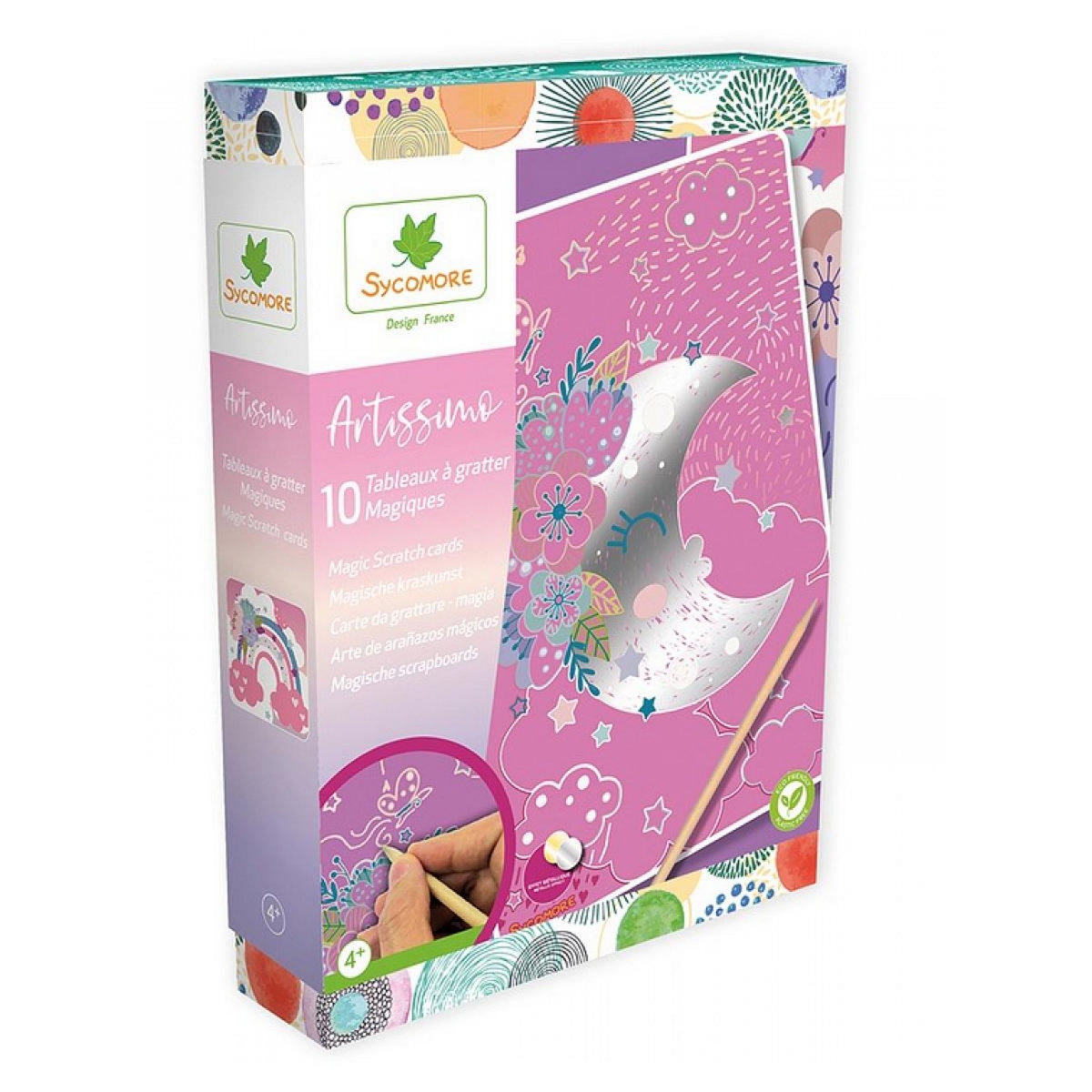 Au Sycomore Artissimo Tableaux a gratter magiques