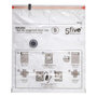 Voir la diapositive 2 : FIVE Housse de rangement sous-vide Taille S