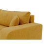 Voir la diapositive 6 : BEST MOBILIER Nicole - canapé droit 4 places convertible avec coffre en tissu
