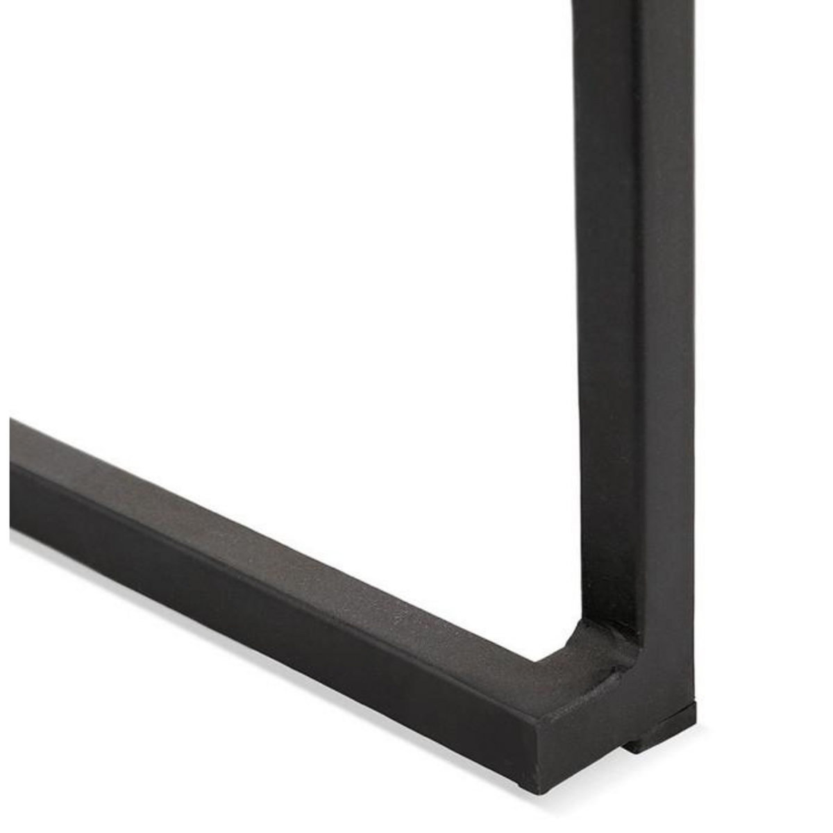 Paris Prix Tabouret de Bar Design Industriel  Line  87cm Noir