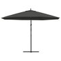 Voir la diapositive 5 : VIDAXL Parasol de jardin en porte-a-faux et poteau en aluminium
