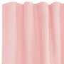 Voir la diapositive 5 : VIDAXL Rideaux en voile avec boucles 2 pcs rose 140x175 cm