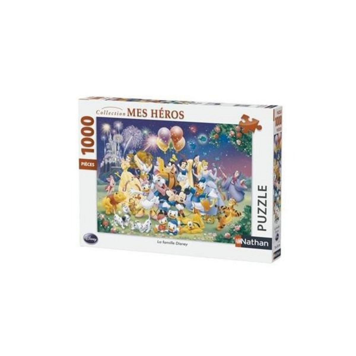Nathan Puzzle 1000 Pièces Nathan La Famille Disney