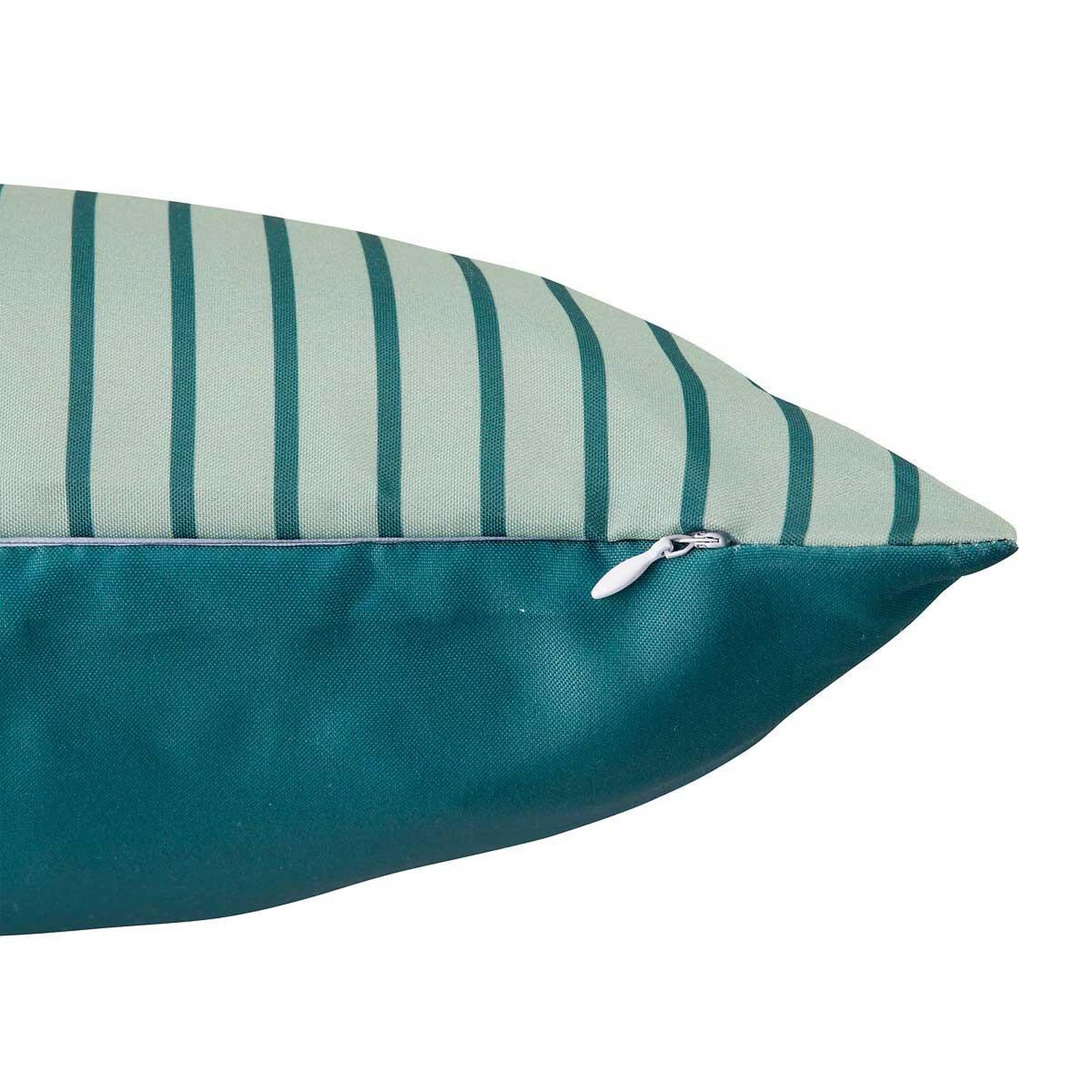 Voir la diapositive 2 : ATMOSPHERA Housse de coussin extérieur  eryn  30x50cm vert