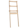 Voir la diapositive 2 : VIDAXL Etagere de toilette 63,5x32x179 cm Bois de pin massif