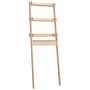 Voir la diapositive 2 : VIDAXL Etagere de toilette 63,5x32x179 cm Bois de pin massif