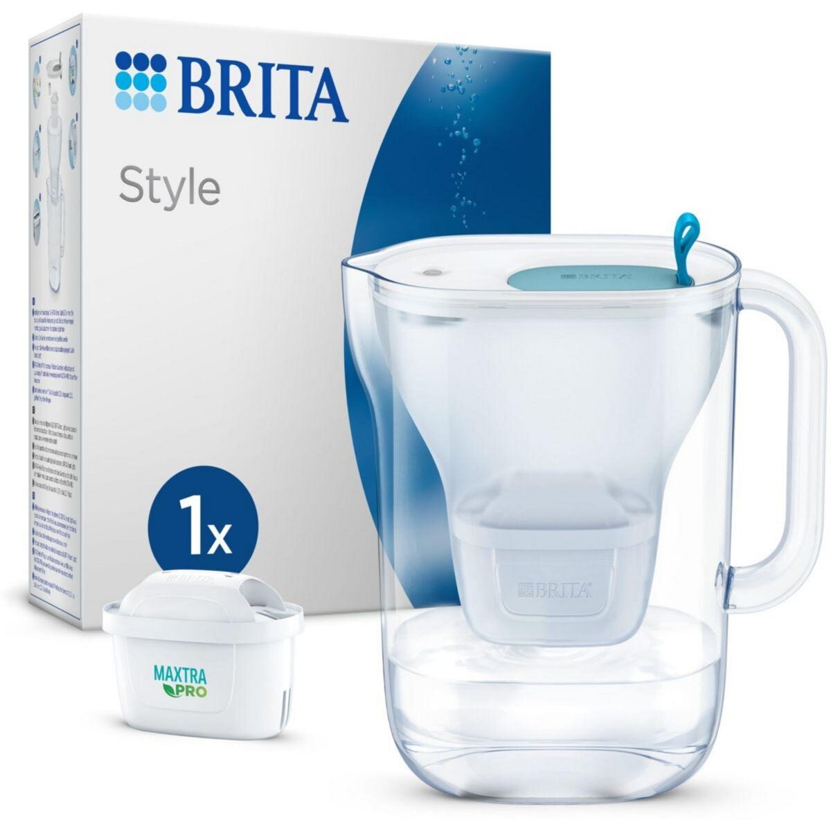 Brita Carafe filtrante style bleu
