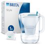 Voir la diapositive 1 : Brita Carafe filtrante style bleu