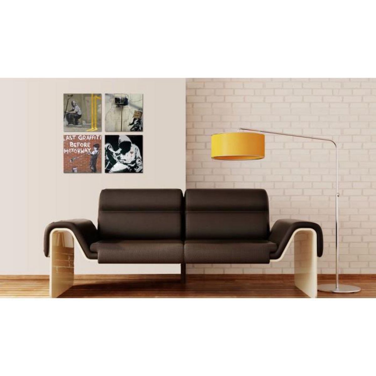 Paris Prix Tableau Imprimé  Banksy - Street Art