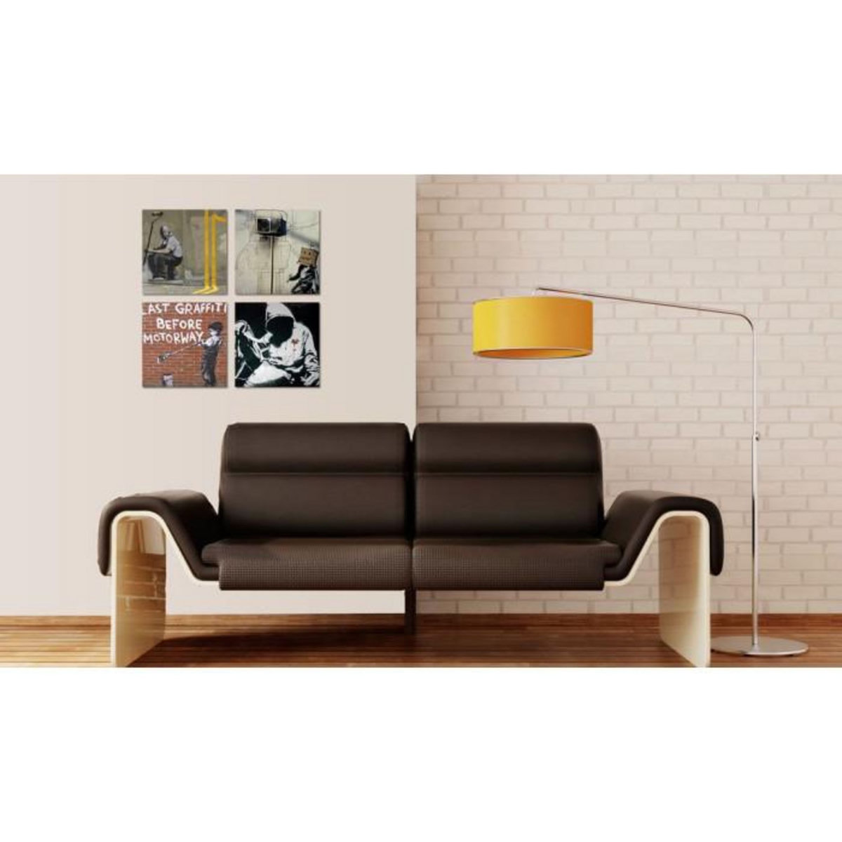 Paris Prix Tableau Imprimé  Banksy - Street Art