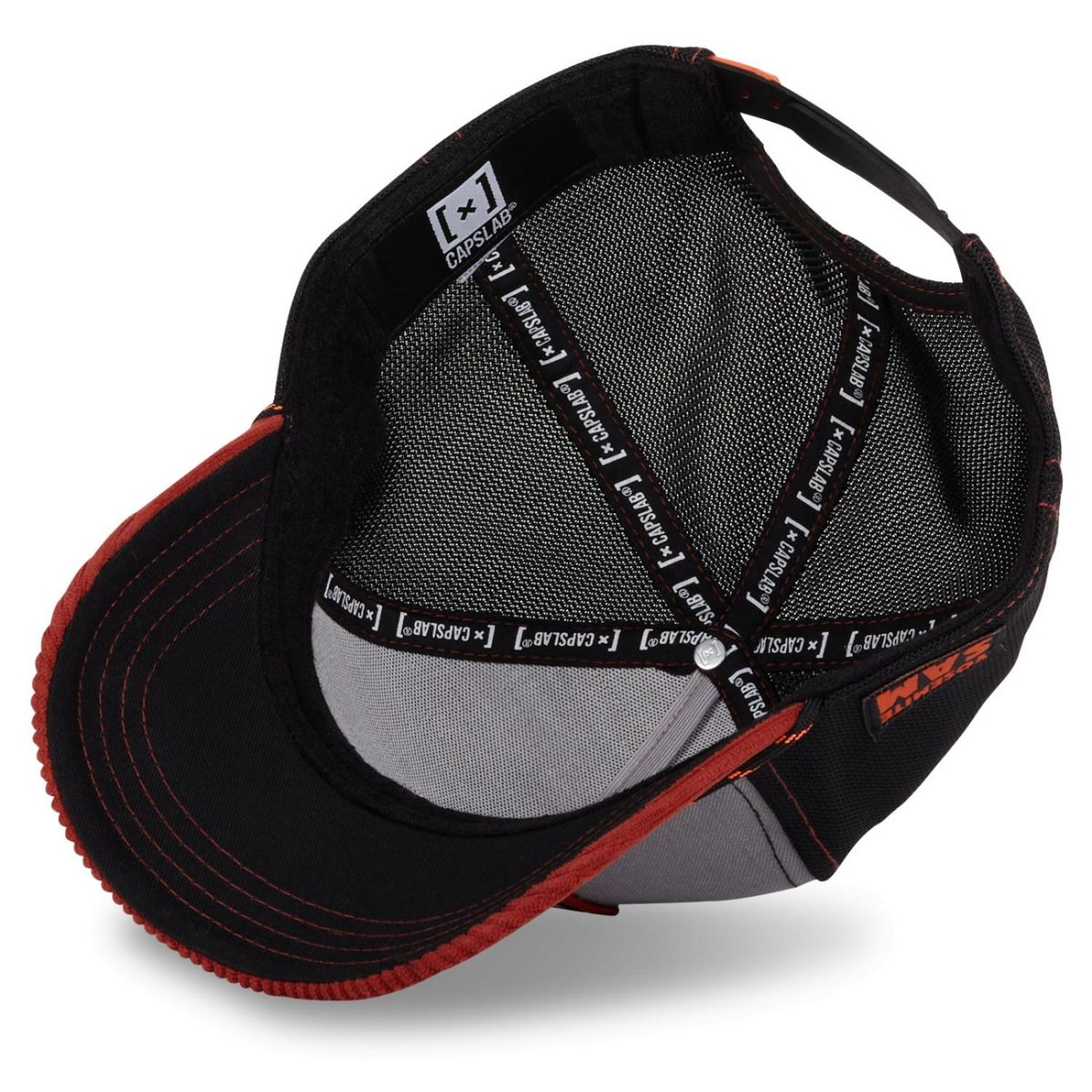 CAPSLAB Casquette homme trucker en denim et velours Looney  Tunes Yosemite Sa