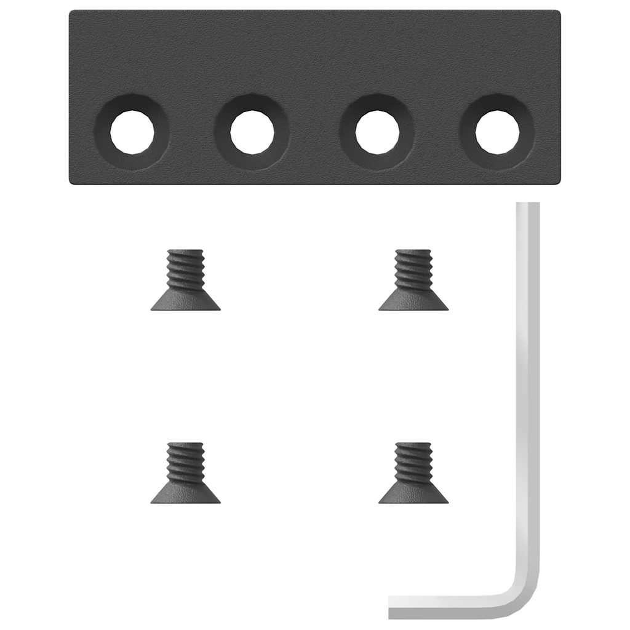 Voir la diapositive 5 : VIDAXL Kit de quincaillerie de porte coulissante 305 cm acier noir