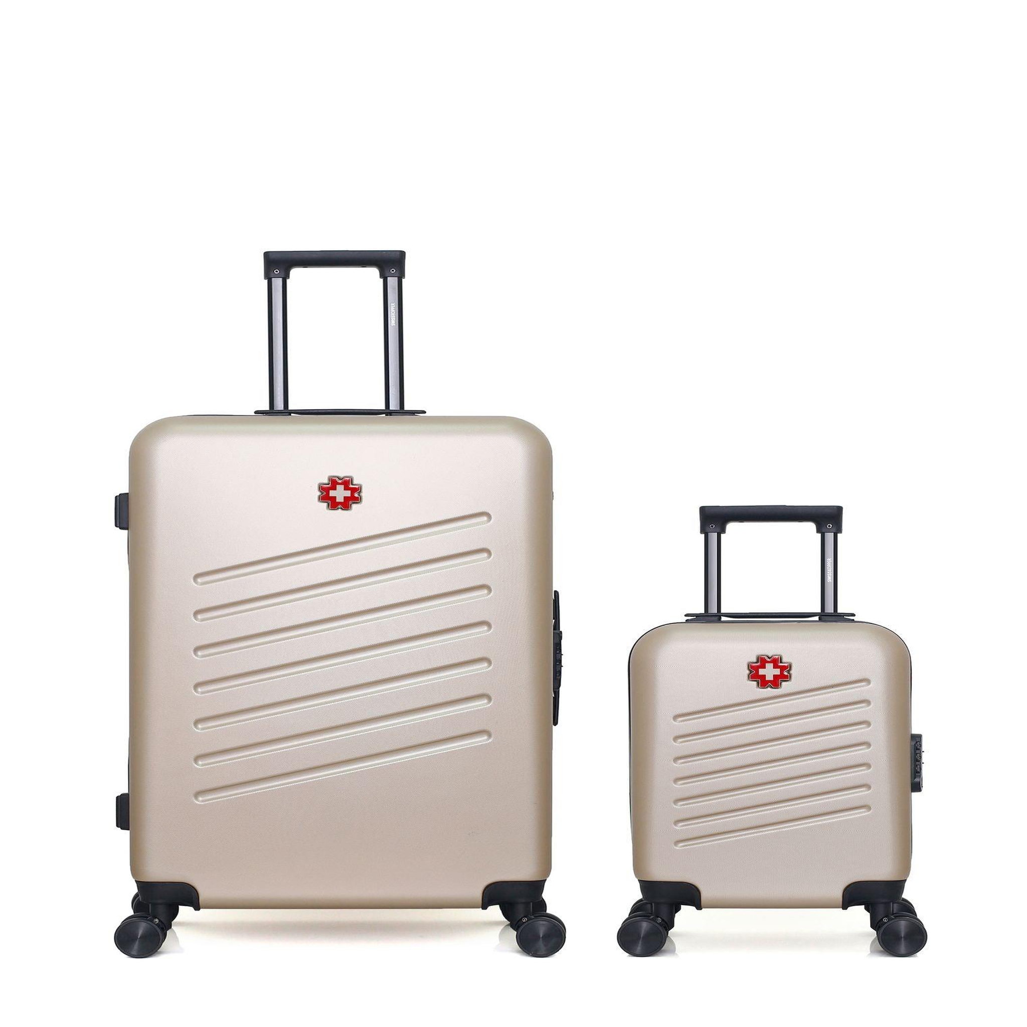 SWISS KOPPER Swiss kopper - lot de 2 - valises grand format et cabine xxs zurich