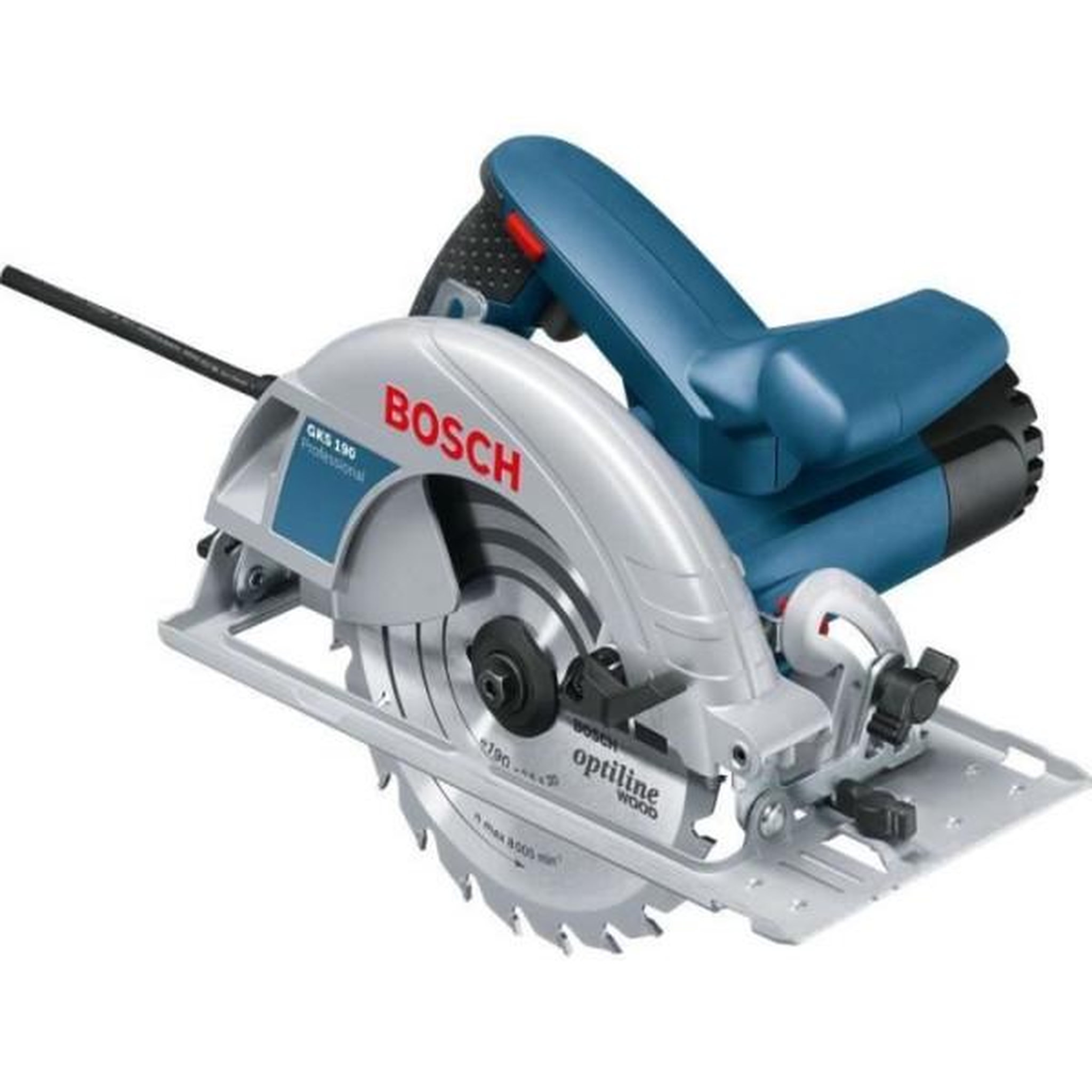 BOSCH Scie circulaire Bosch Professional GKS 190, 1400W, diametre de lame de 190mm - 0601623000