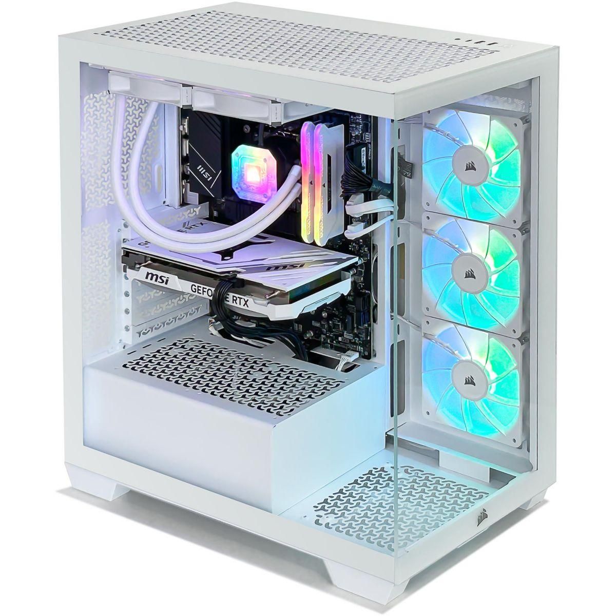 Corsair PC Gamer iCUE AMD 4060v2 White