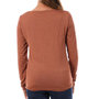 Voir la diapositive 2 : Pieces T-shirt Marron à rayures Femme Pieces Tamara