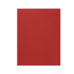 DODO Drap plat Studio Coton Rouge. Coloris disponibles : Rouge