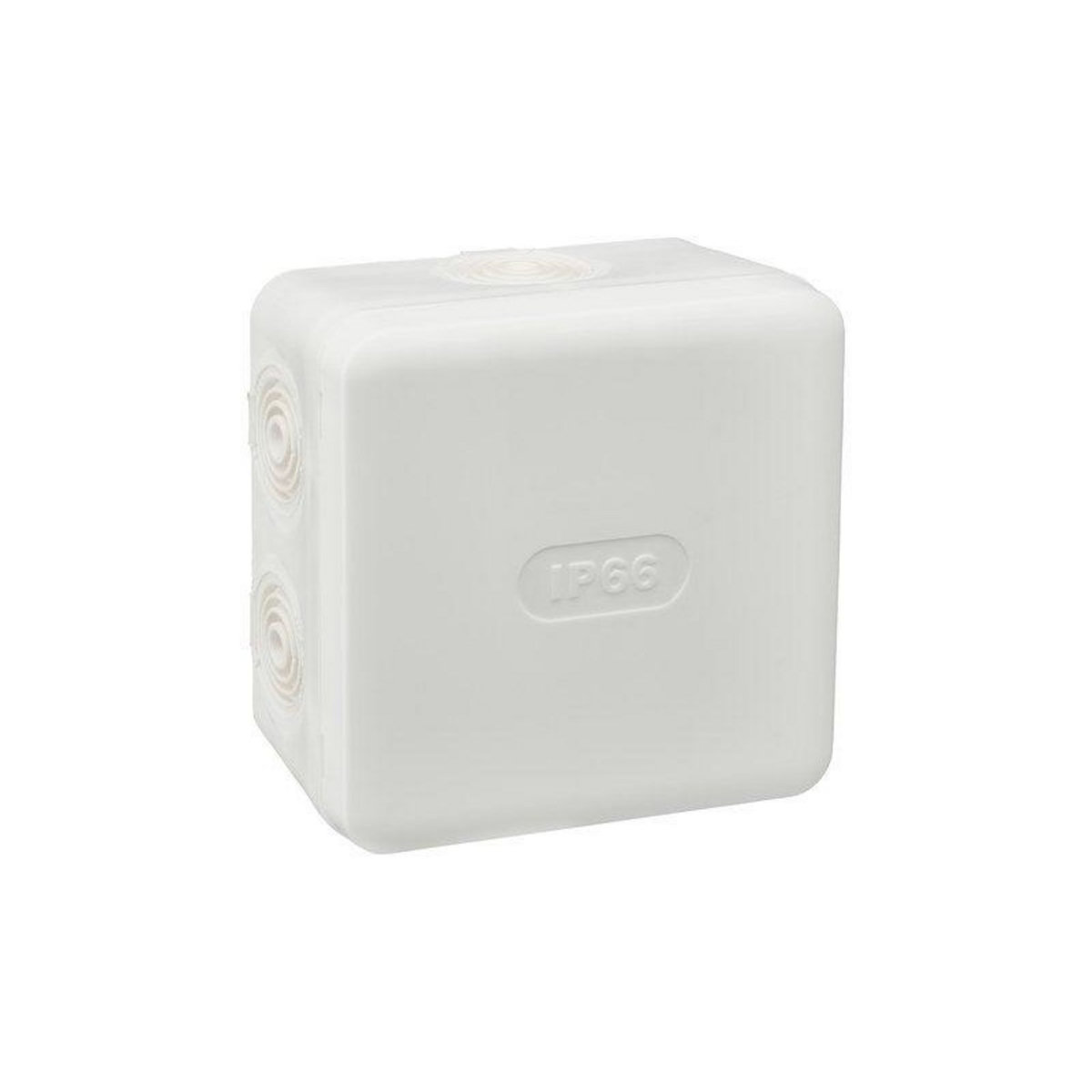 CENTRALE BRICO Boîte de dérivation étanche - 85x85xp50 blanc - IP66