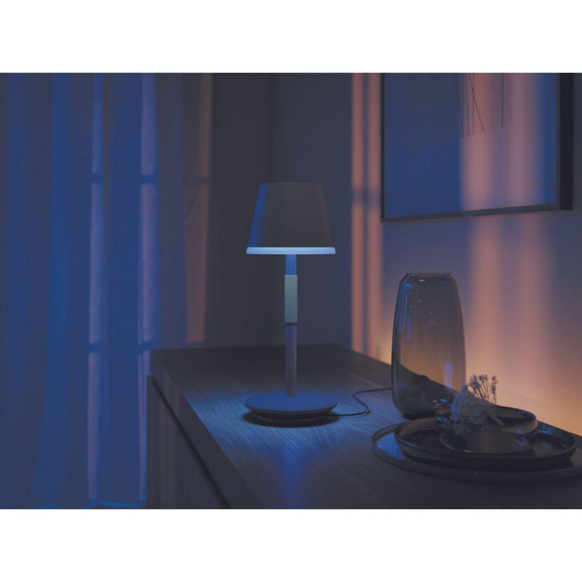 Philips Lampe connectée HUE W&C GO Noir