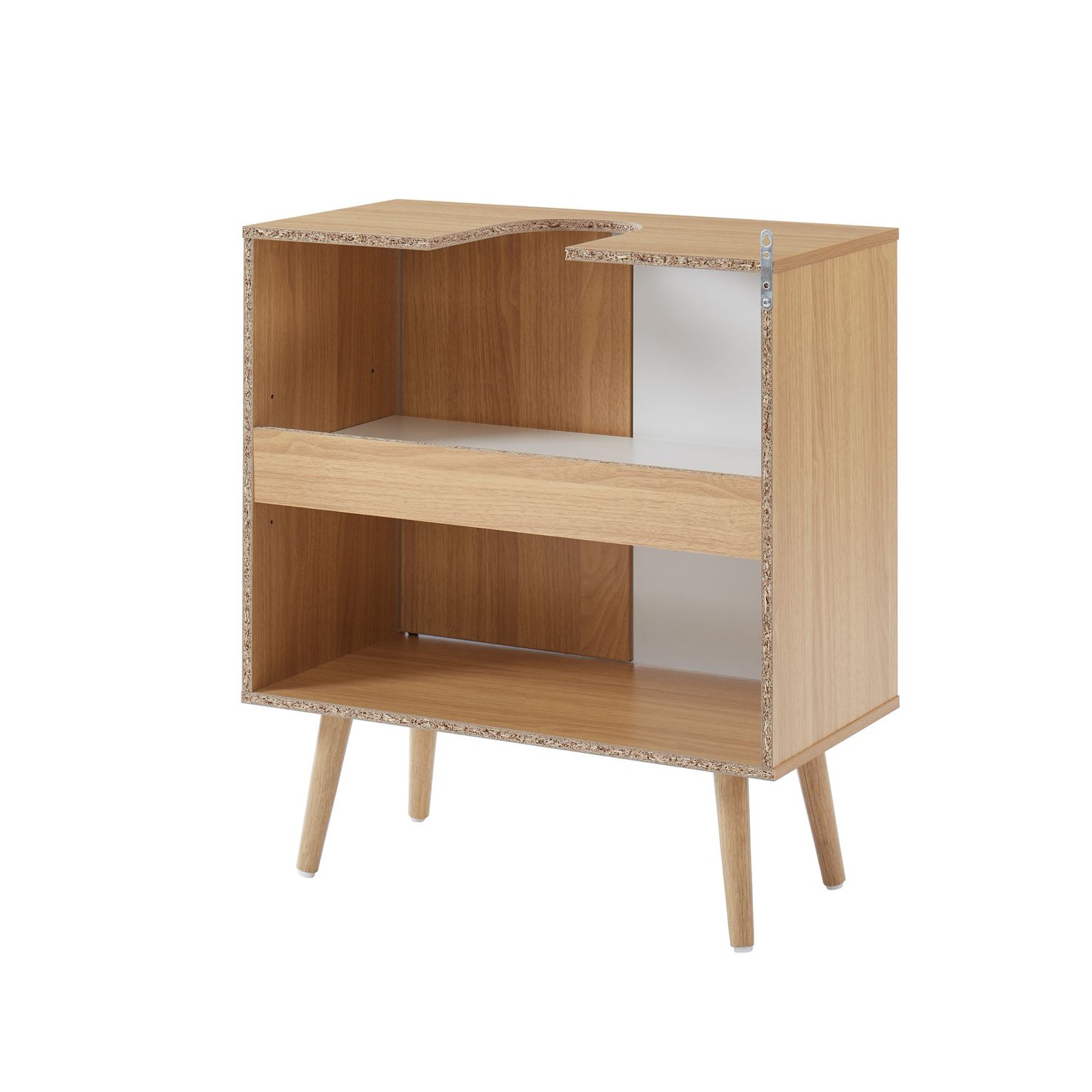 Voir la diapositive 5 : Meuble de salle de bain sous vasque L60cm LUCAS