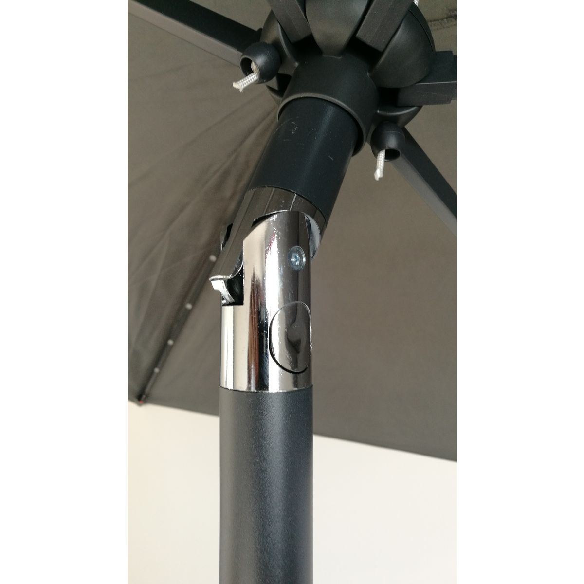 Parasol droit 2x3 m avec leds 