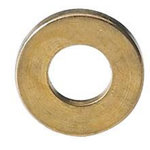 CENTRALE BRICO Lot de 6 bagues paumelles laiton pour meuble HETTICH, L.1.6 x Diam.12 mm