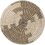 SECRET DE GOURMET Lot 6x Set de table en osier vannerie Mood. Coloris disponibles : Blanc