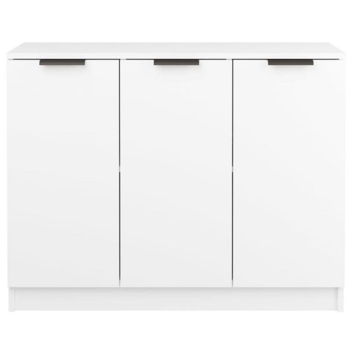 VIDAXL Buffet Blanc 90,5x30x70 cm Bois d ingénierie