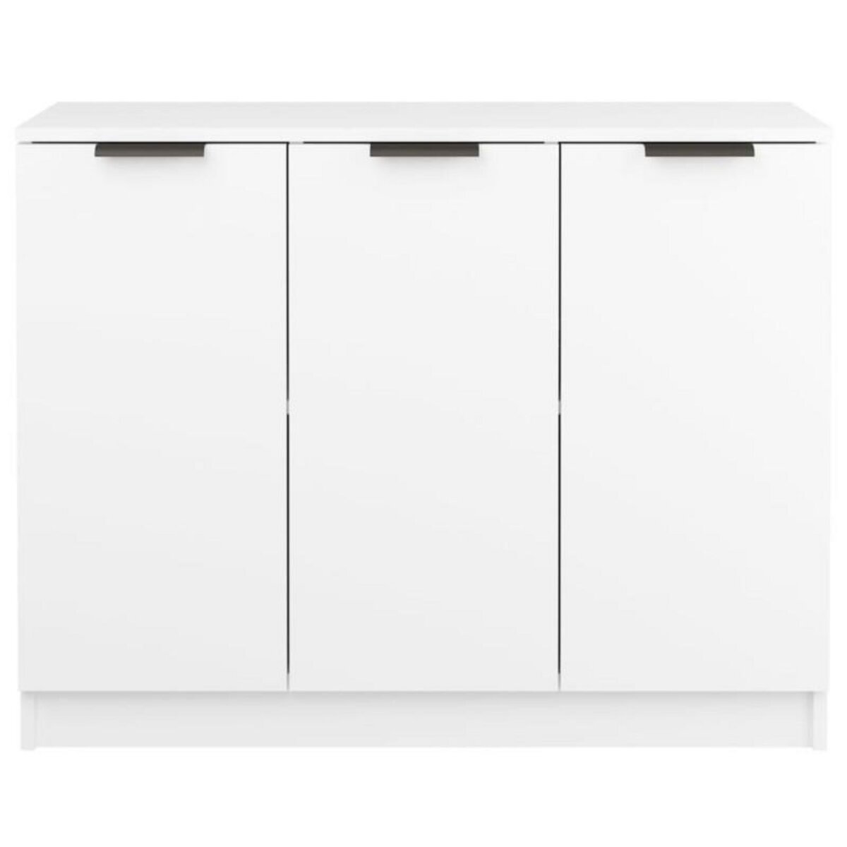 VIDAXL Buffet Blanc 90,5x30x70 cm Bois d ingénierie