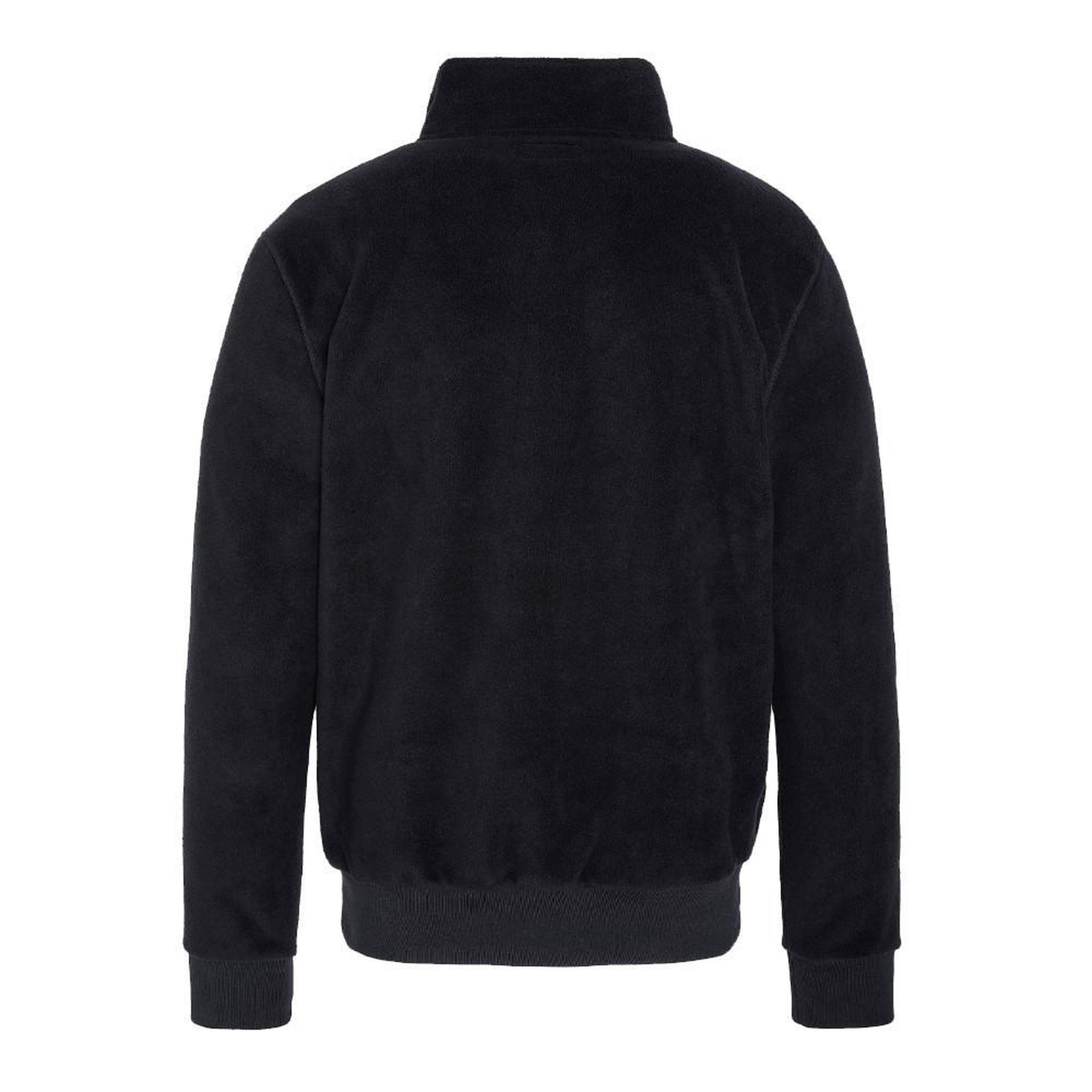 Voir la diapositive 2 : Schott Sweat Polaire Noir Homme Schott Half Zipped