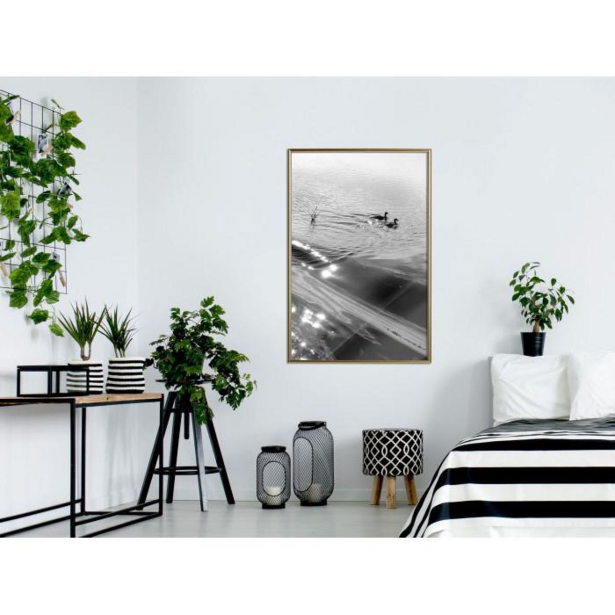 Paris Prix Affiche Murale Encadrée  Texture of Water