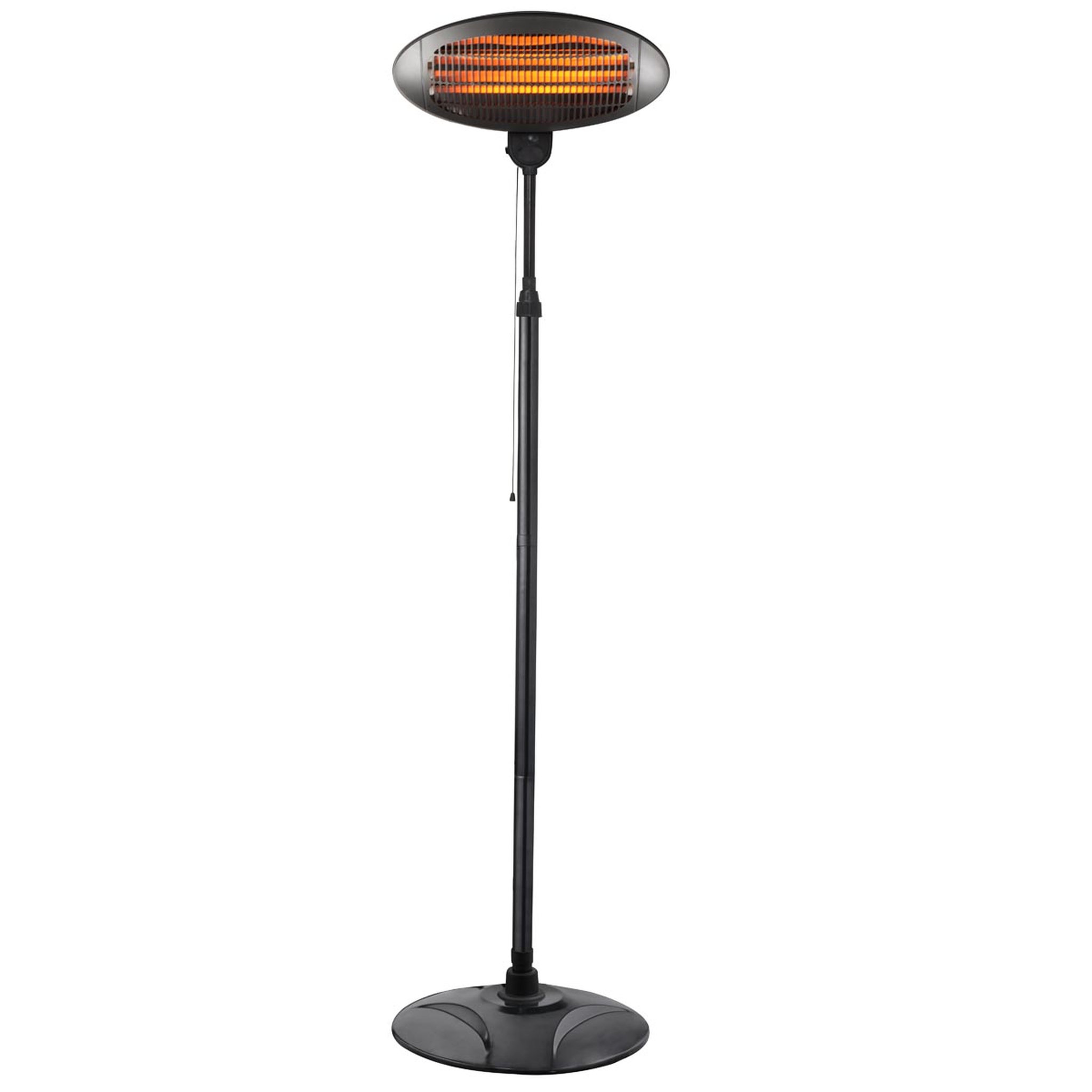 Voir la diapositive 1 : Parasol chauffant - Electrique - 2000W - EUROTECH