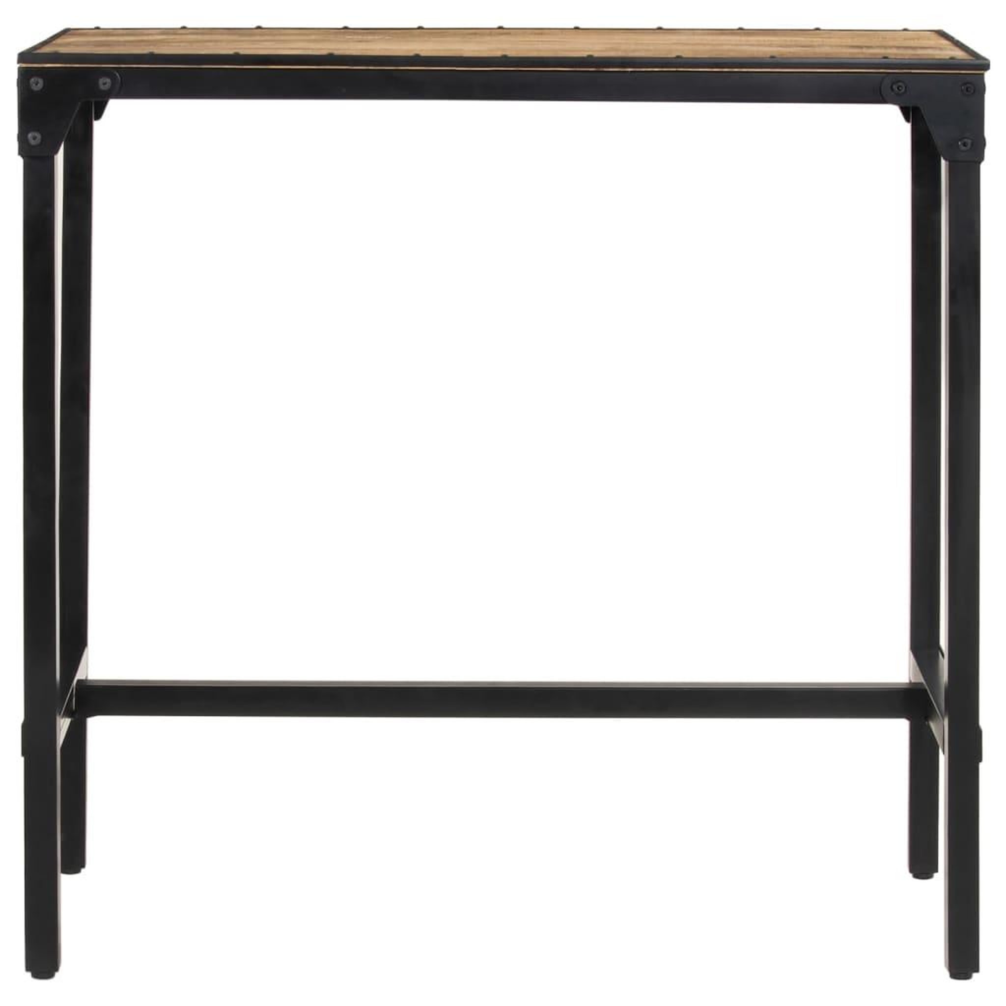 Voir la diapositive 4 : VIDAXL Table de bar 110x55x107 cm bois de manguier massif brut
