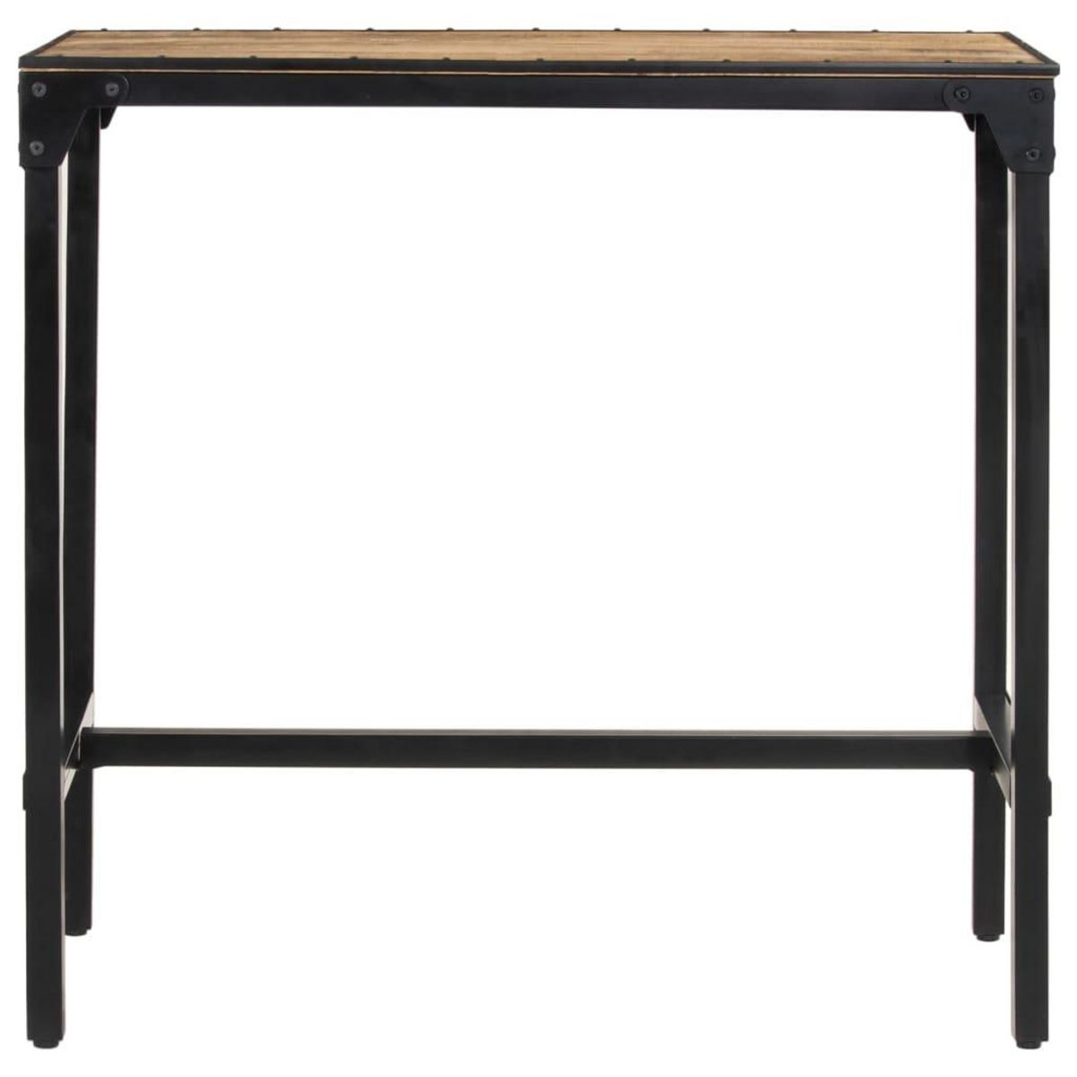 VIDAXL Table de bar 110x55x107 cm bois de manguier massif brut