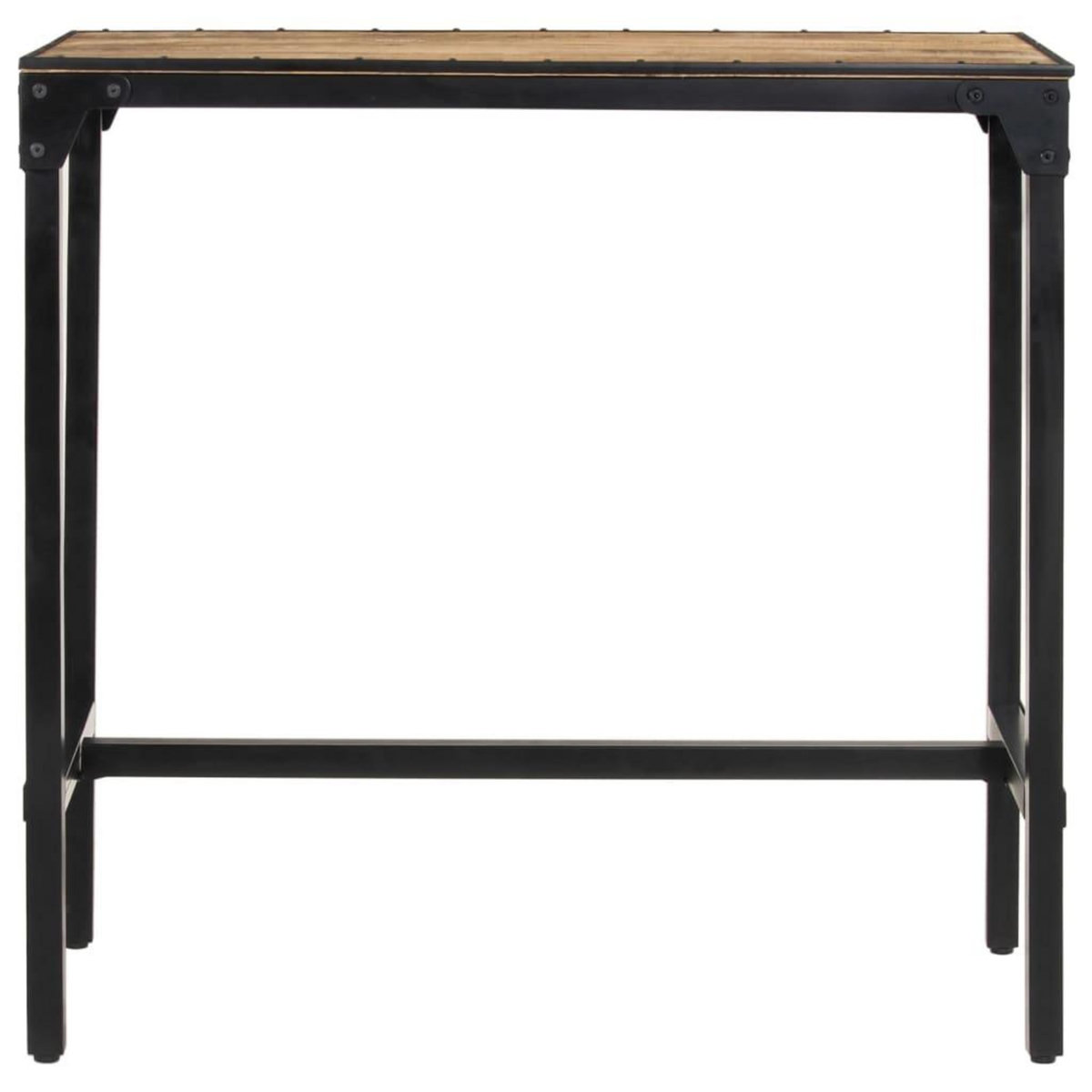 VIDAXL Table de bar 110x55x107 cm bois de manguier massif brut