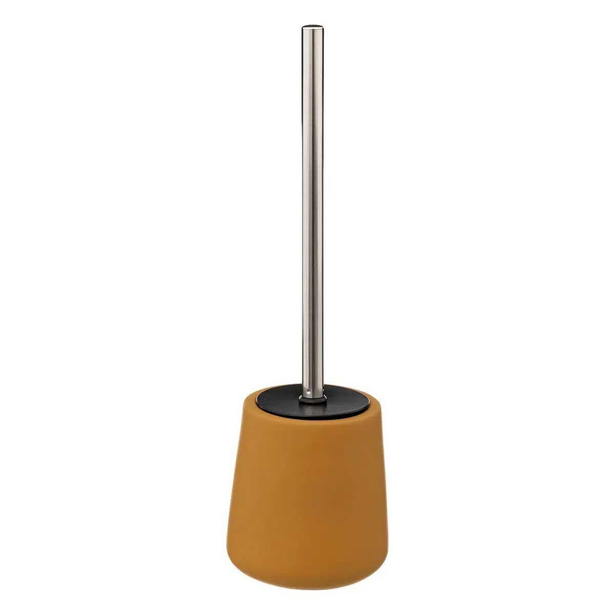 FIVE Brosse wc design  cocon  40cm marron tabac